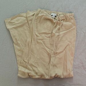 Topshop Silk Maxi Skirt